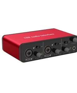 Interfaz de Audio ZUZONG 2i2 USB con Preamps de Micrófono
