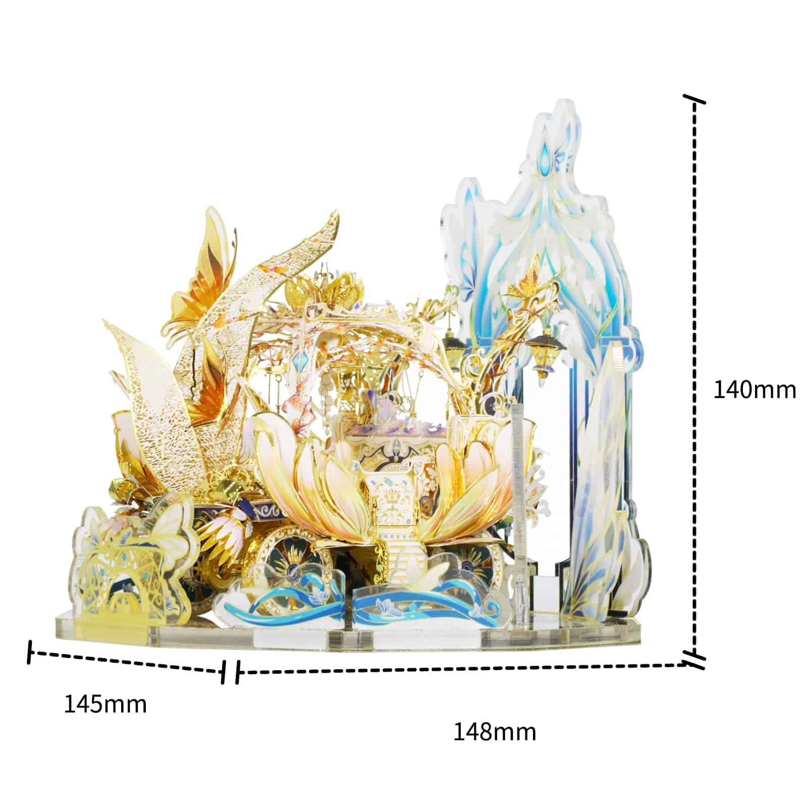 Kit de modelos metálicos 3D de la serie Fairy de MU Carroza - Imagen 9