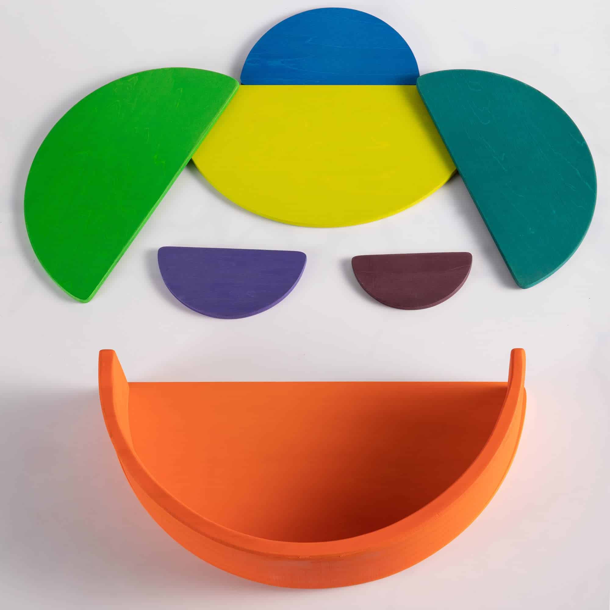 Conjunto de Apilamiento de Arco Iris de MERRYHEART - - Imagen 6