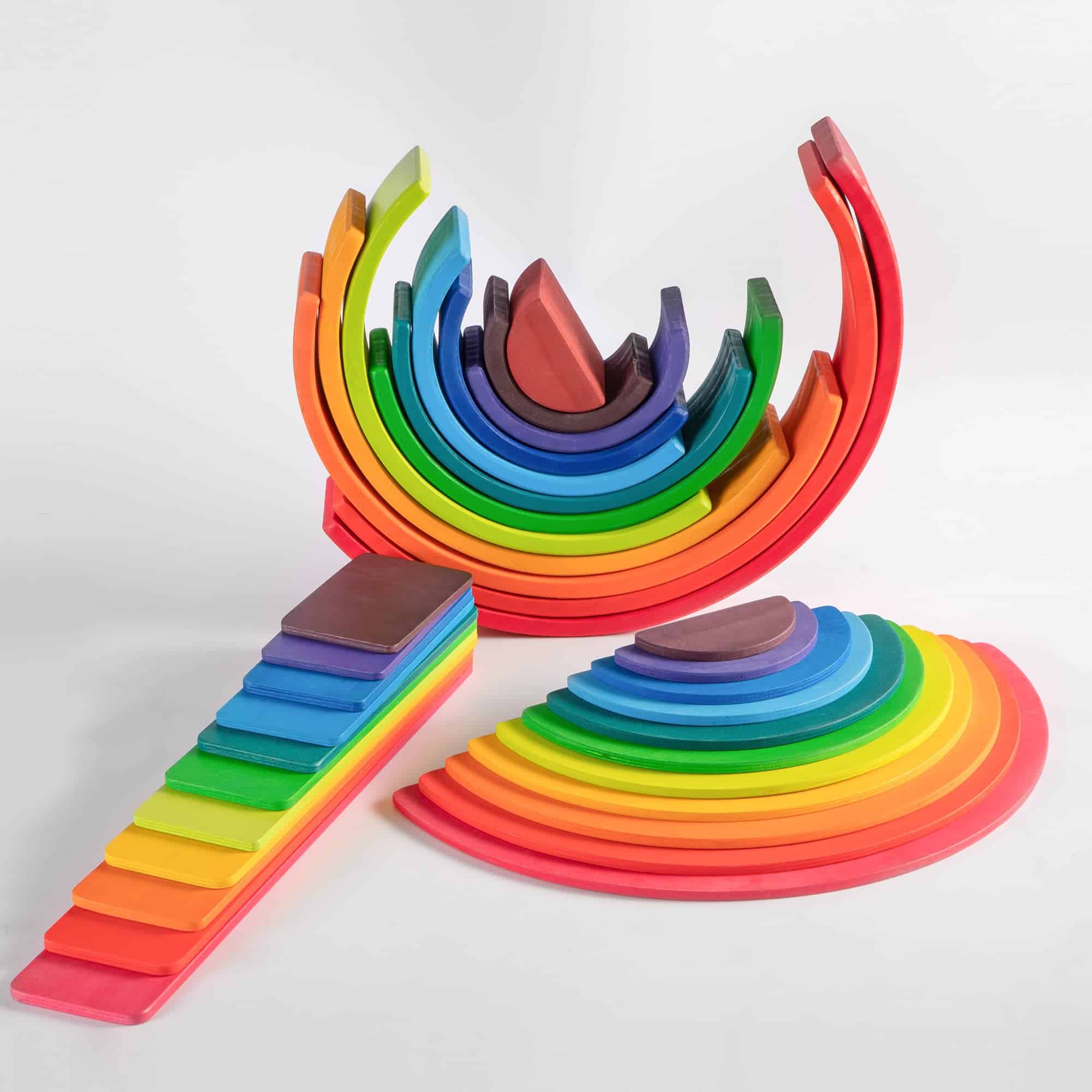 Conjunto de Apilamiento de Arco Iris de MERRYHEART - - Imagen 7