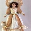 Muñeca Victoriana de Porcelana de 18 pulgadas de la