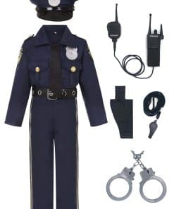 Disfraz de Policía para Niños - Conjunto de Policía Deluxe