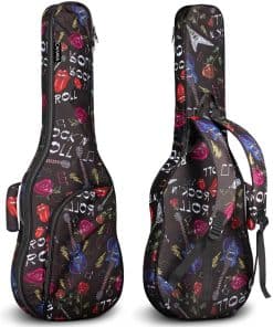 Estuche para Guitarra Eléctrica CAHAYA con Estampado de
