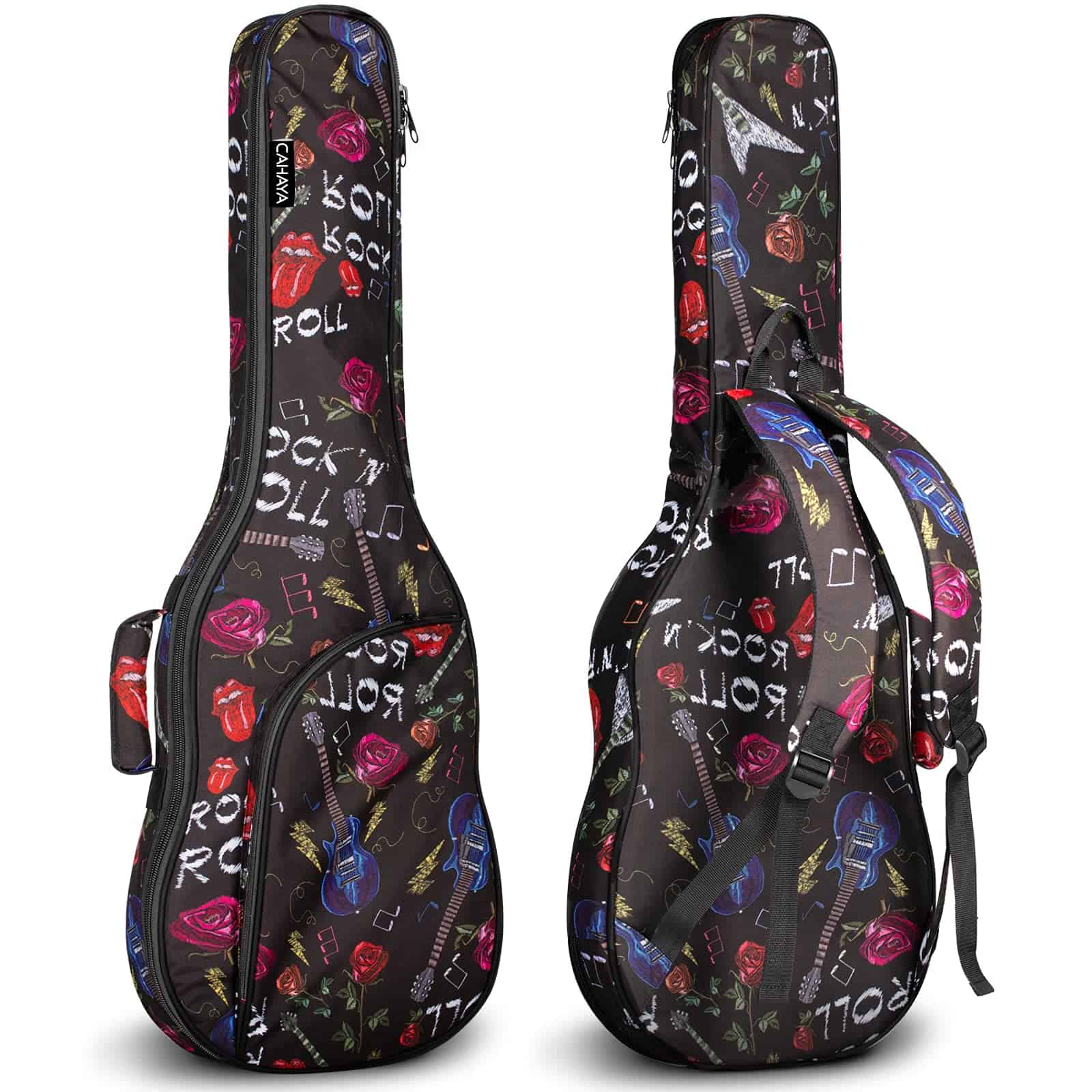 Estuche para Guitarra Eléctrica CAHAYA con Estampado de