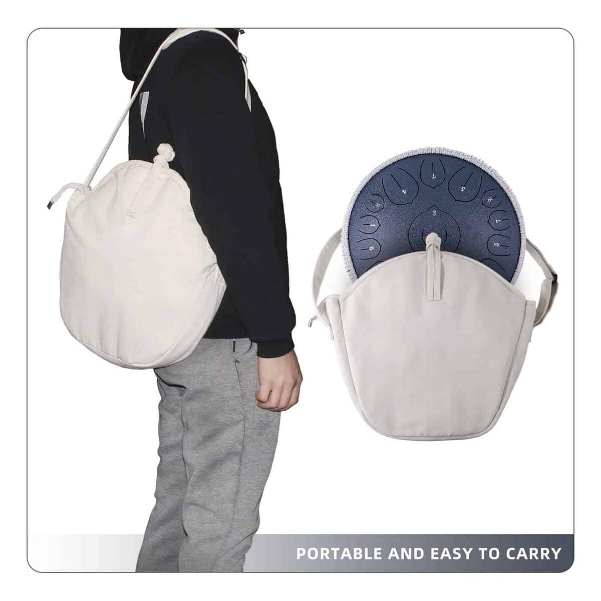 BURNING&LIN Tambor de Lengua de Acero 15 Notas 14 Pulgadas - Imagen 9