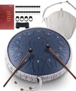 BURNING&LIN Tambor de Lengua de Acero 15 Notas 14 Pulgadas