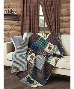 Manta acolchada Virah Bella 50"x60" - Manta ligera para