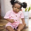 Rebornova Reborn Baby Dolls Niña Negra, Afroamericana 20