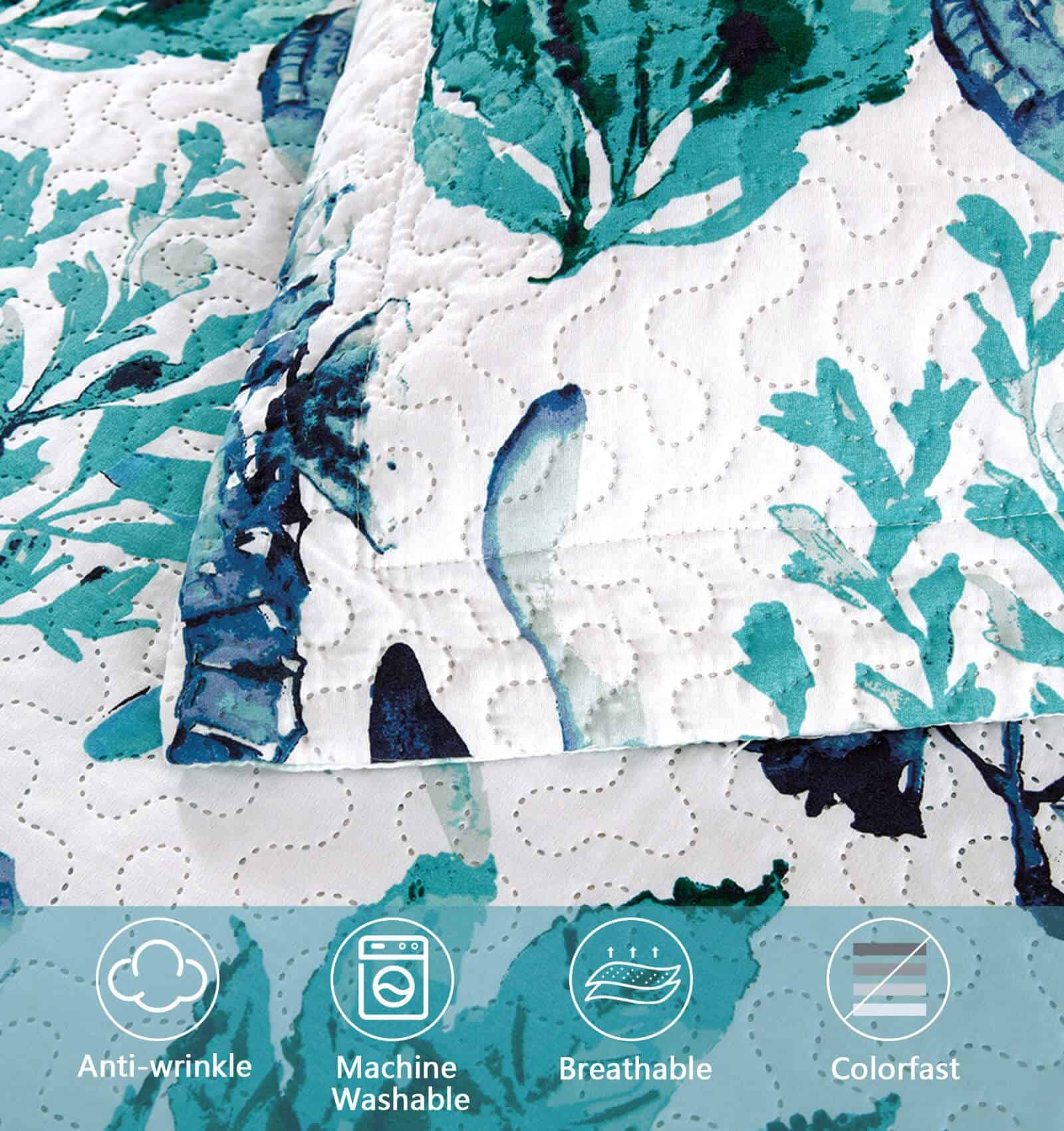 Juego de Edredones de 3 Piezas con Tema de Océano tamaño - Imagen 8