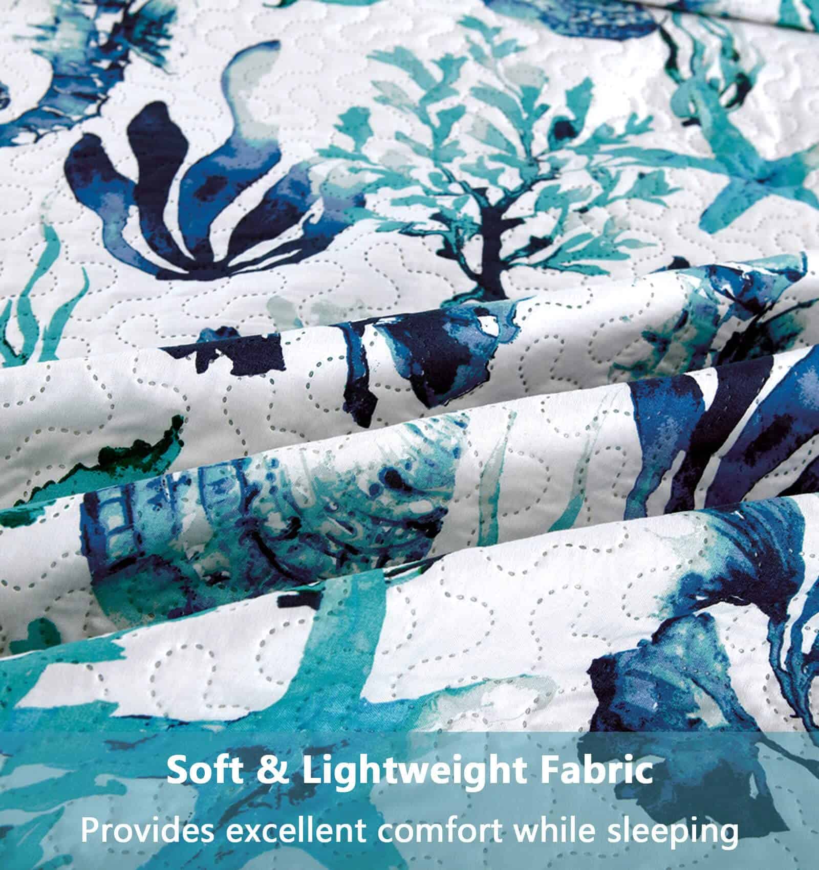 Juego de Edredones de 3 Piezas con Tema de Océano tamaño - Imagen 6