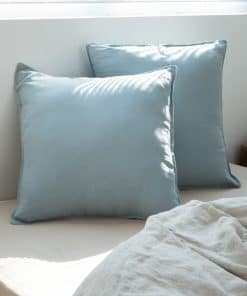 Funda de Almohada Cuadrada Decorativa Simple&Opulence 100%