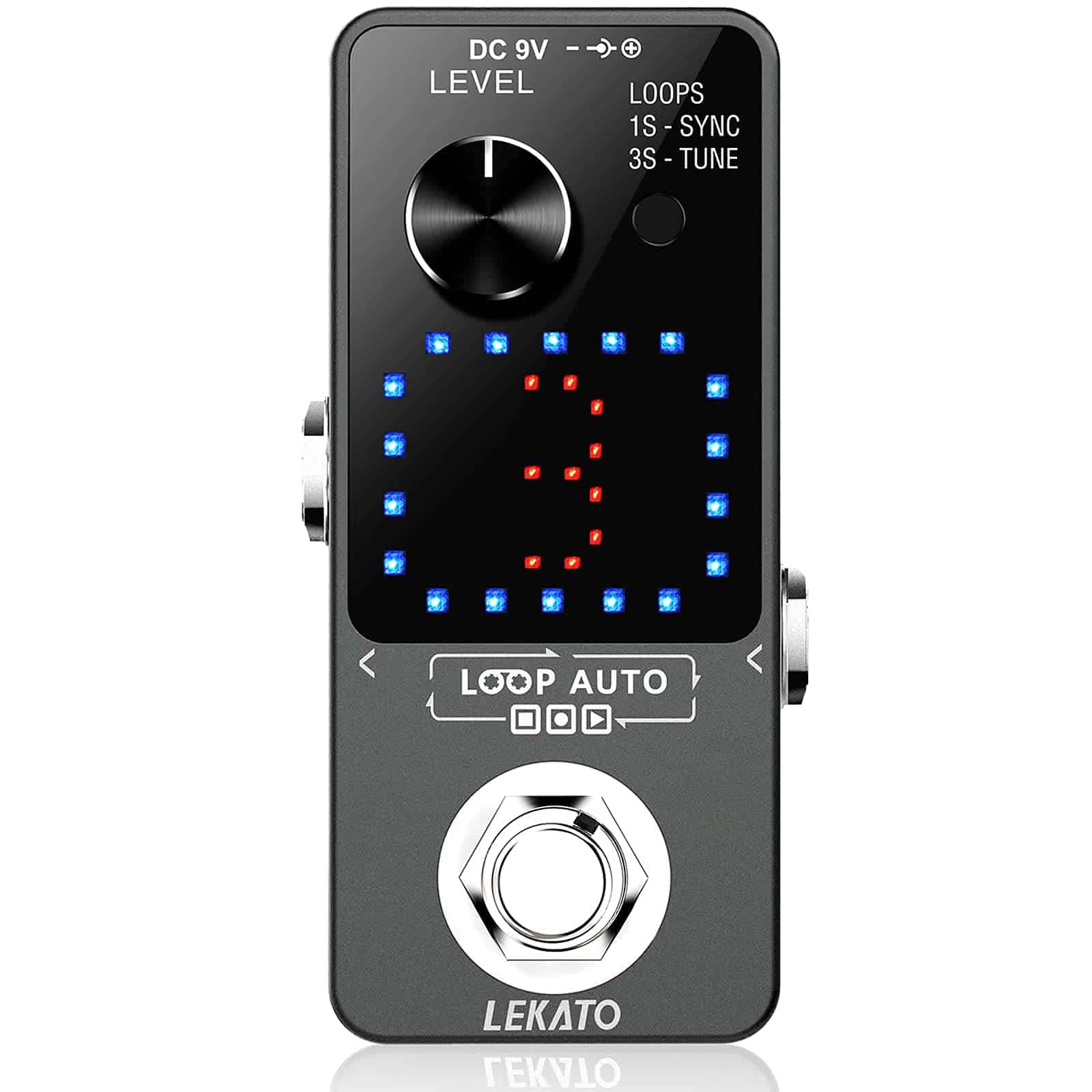 Pedal de Looper LEKATO, Loop Pedal para Guitarra Eléctrica - Imagen 10