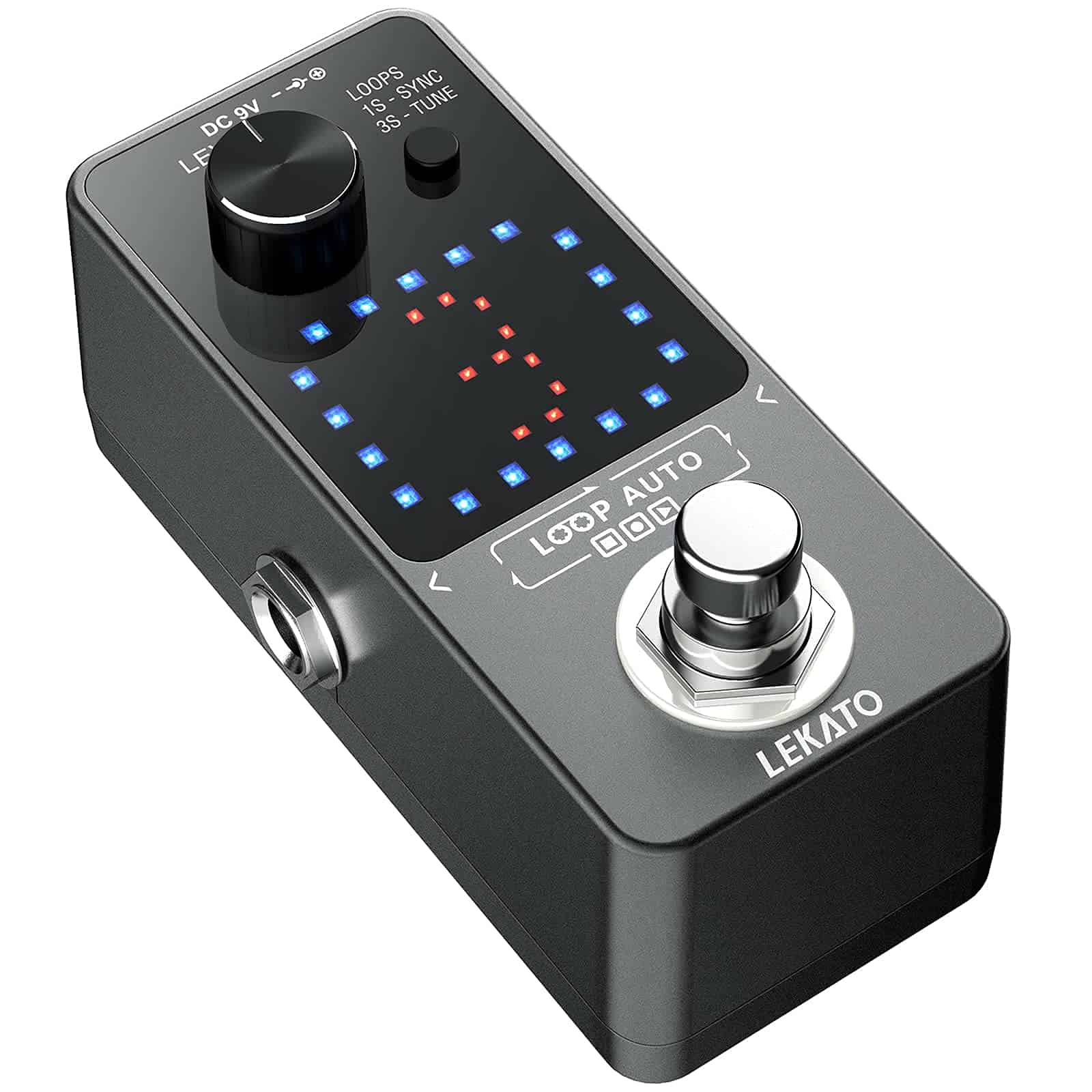 Pedal de Looper LEKATO, Loop Pedal para Guitarra Eléctrica - Imagen 9