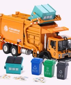 Camión de Basura de Juguete, Fubarbar 1:43 Modelo de Camión