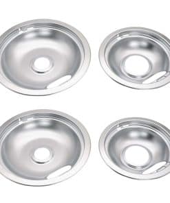 Conjunto de bandejas de goteo cromadas Siwdoy W10196405 y