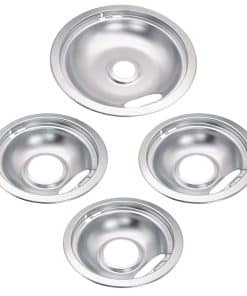 Conjunto de bandejas de goteo de cromo Siwdoy W10196405 y