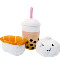 TONBO Juguetes de Peluche de Comida Linda para Perros