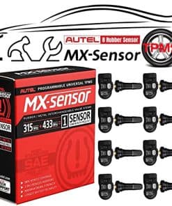 Autel Maxitpms MX Sensor 8pcs Pack con Vástago de Caucho