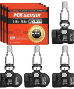 Sensor Autel MaxiTPMS MX 4 piezas Pack Sensor de TPMS con