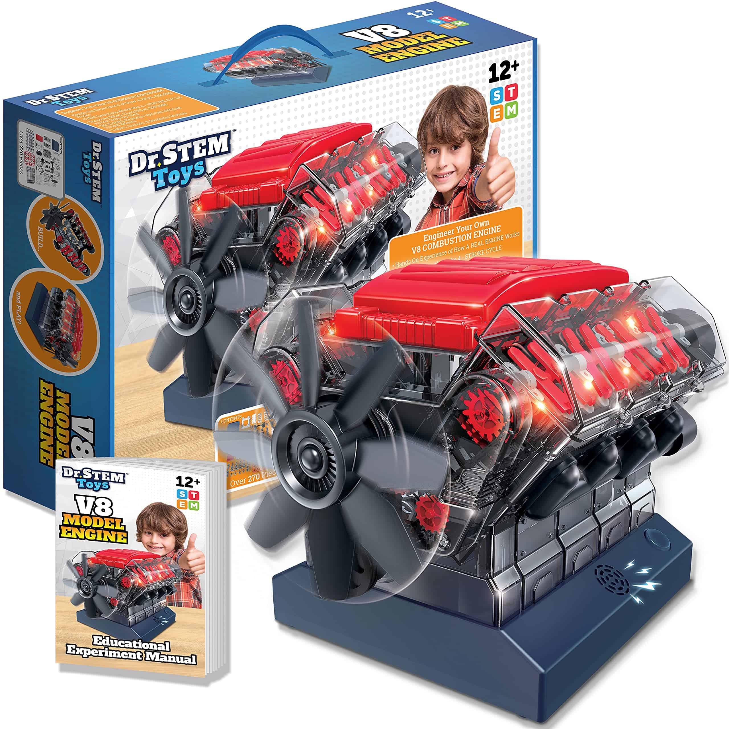 Kit de Motor Modelo V8 de Dr. STEM Toys