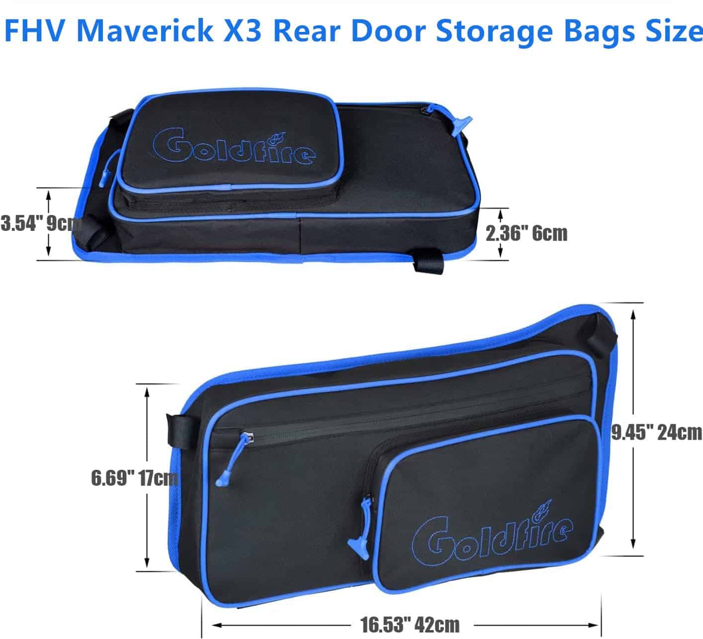 Accesorios para FHV Maverick X3, Bolsas de Almacenamiento - Imagen 3