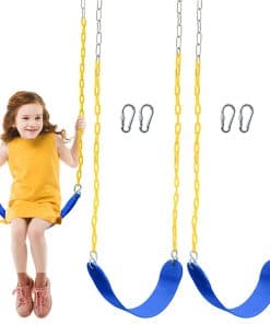TURFEE 2 Pack Columpio para Juegos al Aire Libre, Kit de