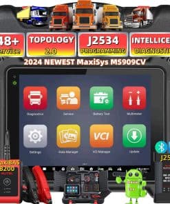 Autel MaxiSys MS909CV 2024 Escáner de Camiones Pesados Top