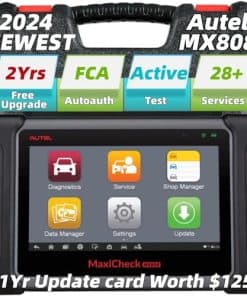 Autel Maxicheck MX808, Escáner Autel, 28+ Servicios, Prueba