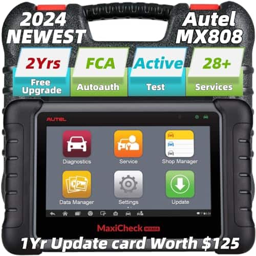 Autel Maxicheck MX808, Escáner Autel, 28+ Servicios, Prueba