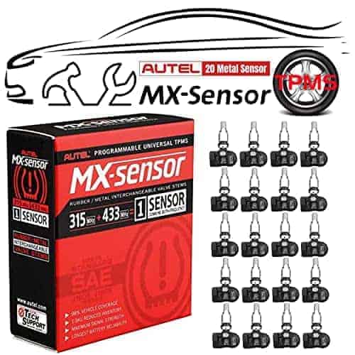 Autel MaxiTPMS MX-Sensor 20pcs Pack 315MHz y 433MHz Sensor