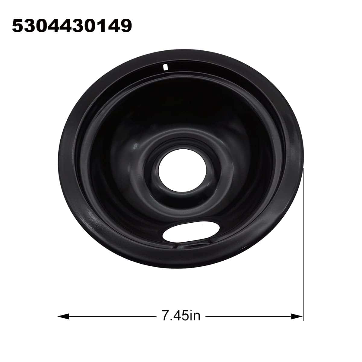 Juego de 2 bandejas de goteo de porcelana pequeñas de 6" - Imagen 6