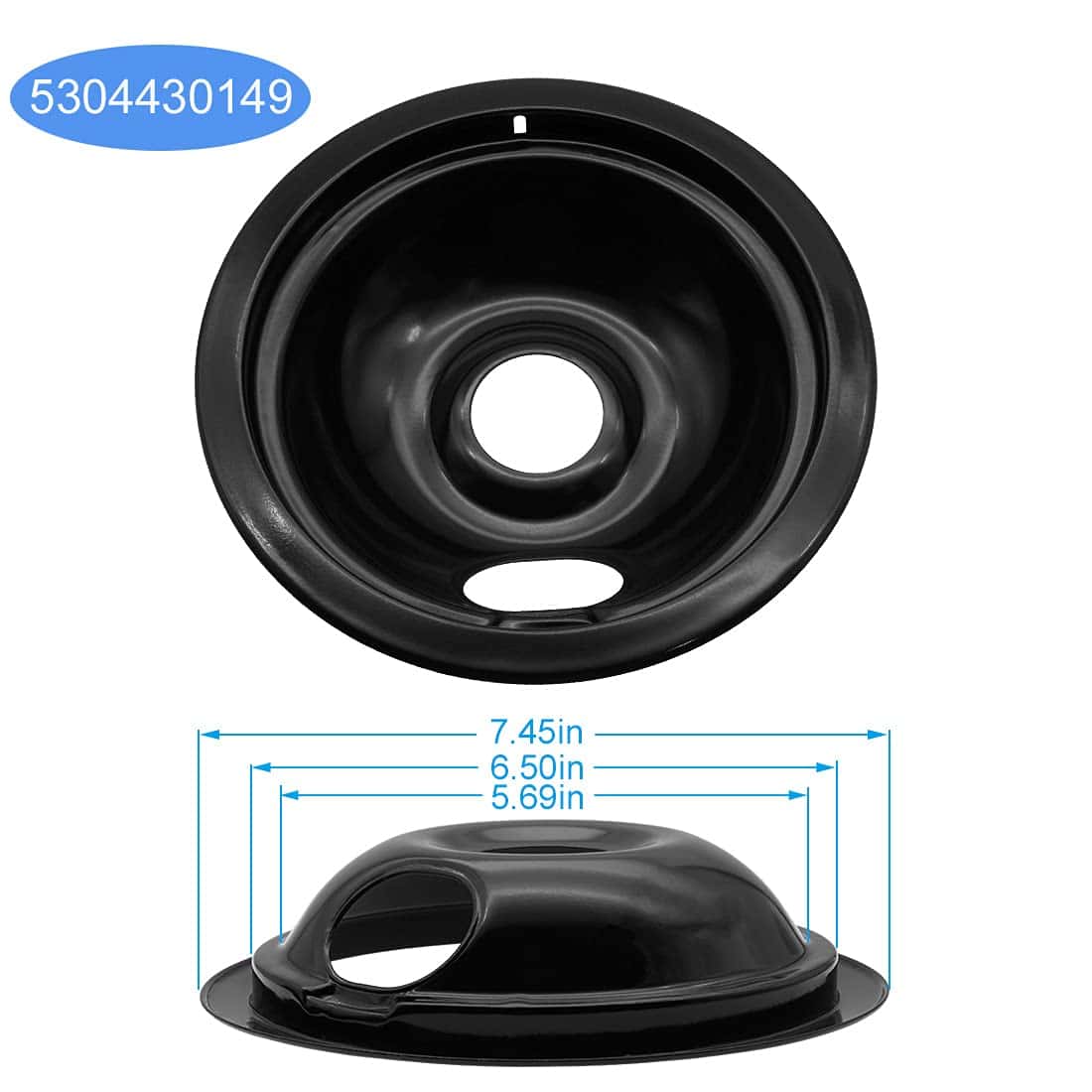 Conjunto de bandejas de goteo de porcelana Ecumfy 318067041 - Imagen 6