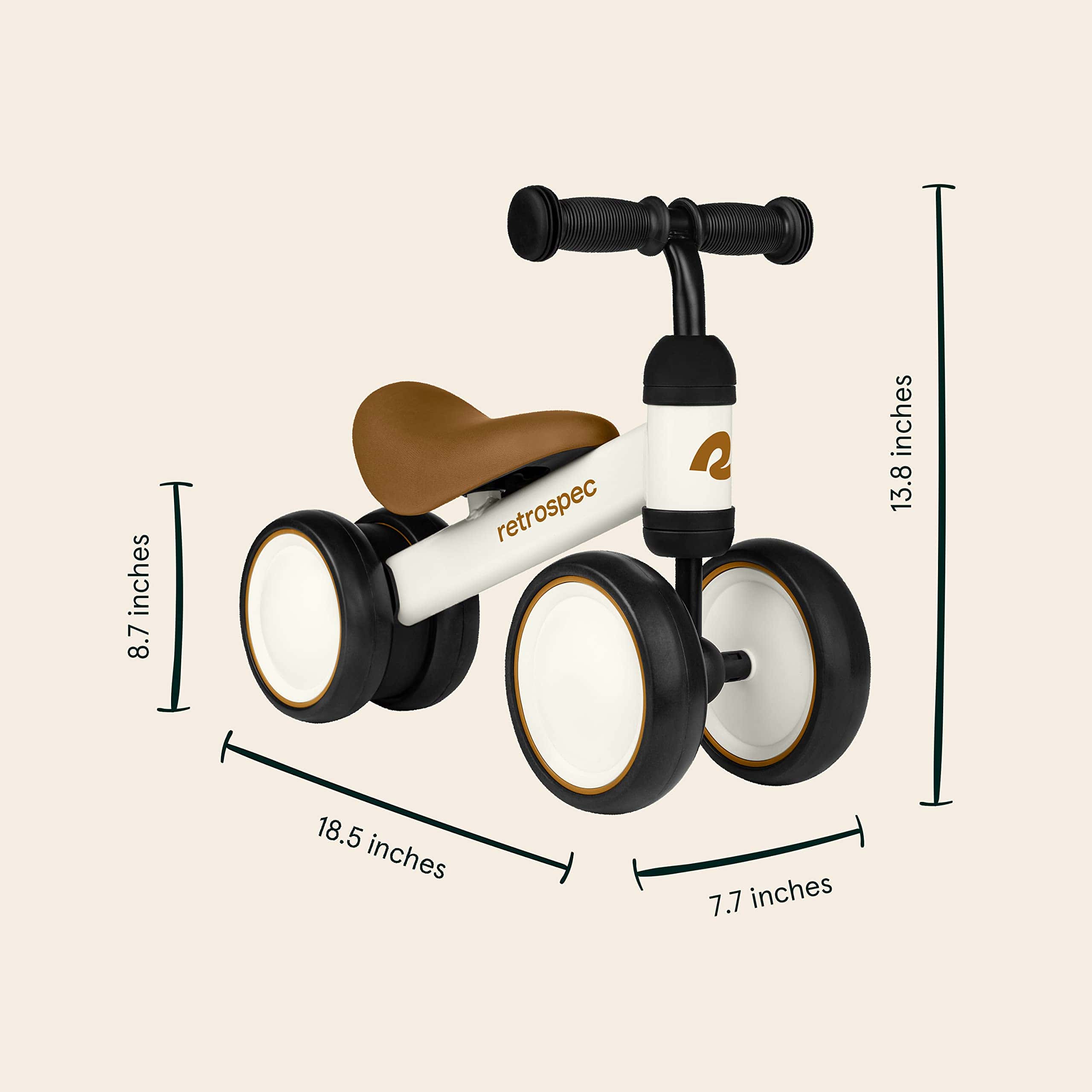 Bicicleta de Equilibrio Retrospec Cricket para Bebés con 4 - Imagen 7