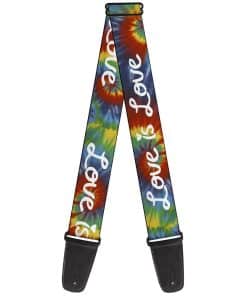 Correa para guitarra Buckle-Down Love is Love Quote BD Tie