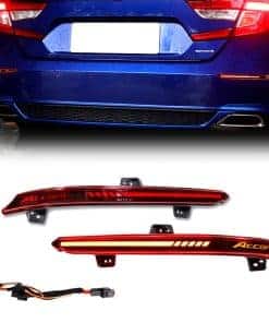 GTINTHEBOX Luz Trasera de Freno con Reflector LED de Lente