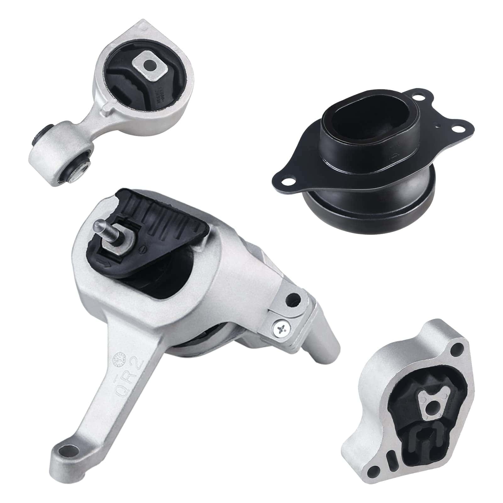 JDMON 4Pcs Soporte de motor del motor Transmisión