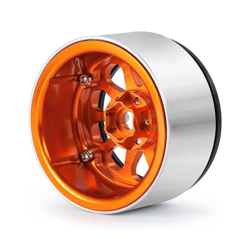 4PCS 2.2 Inch Metal Wheel Rim Beadlock Wheel Hub for 1:10 - Imagen 6