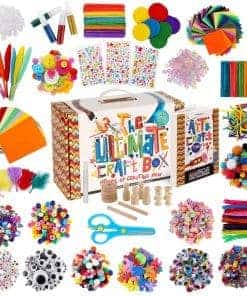 3000+ Piezas de Suministros de Arte y Manualidades para