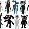 POPRORE 10 PCS Muñecos de Peluche de Siren Head Juego
