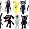POPRORE 10 PCS Juguetes de Peluche de Siren Head Retrato
