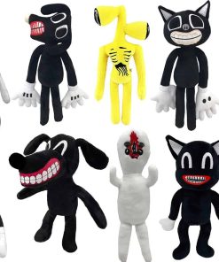 POPRORE 10 PCS Juguetes de Peluche de Siren Head Retrato