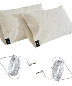 Funda de Almohada de Tierra Conectada, 2 Piezas, con Cable