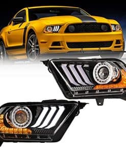 Conjunto de Faros ROXX para Ford Mustang 2010 2011 2012,