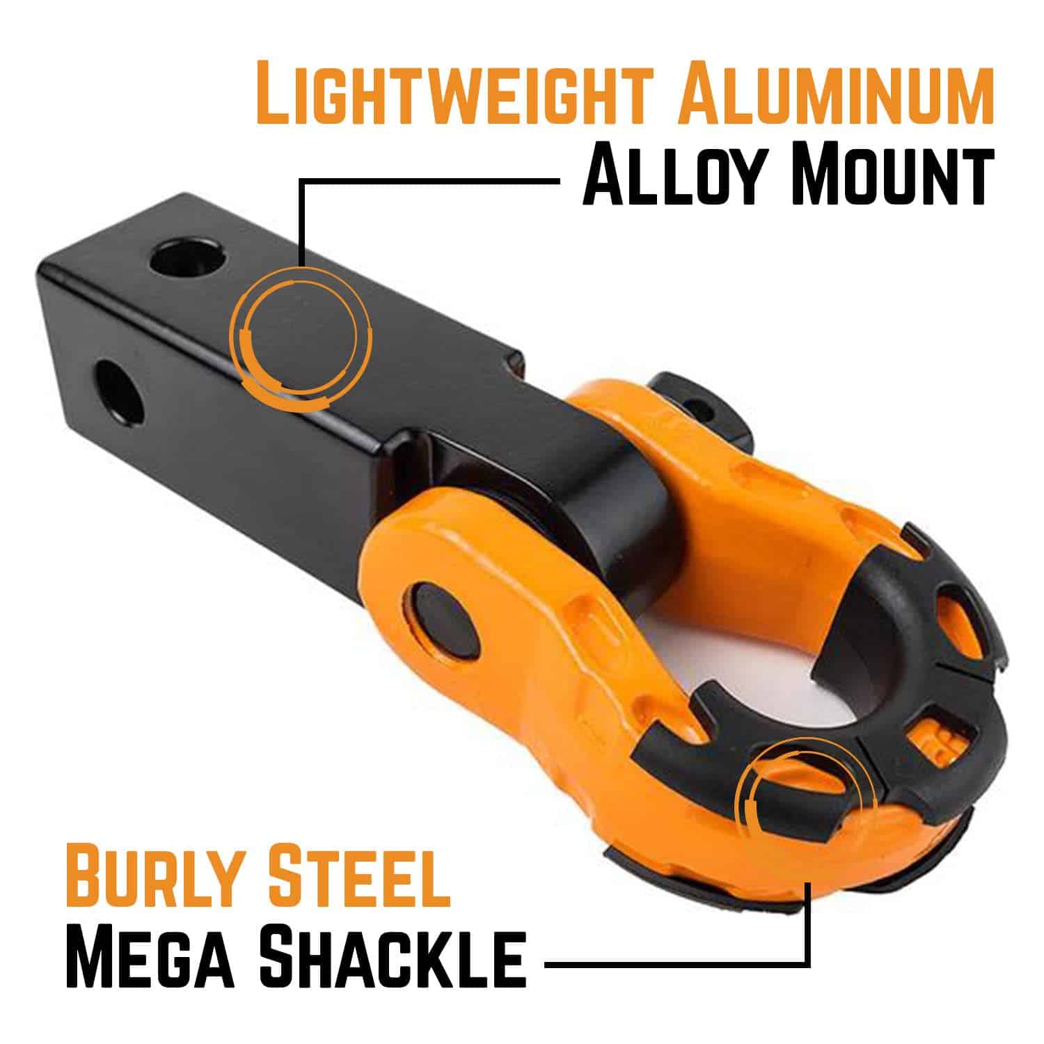 Enganche de Remolque y Mega Grillete de Aluminio - Imagen 4