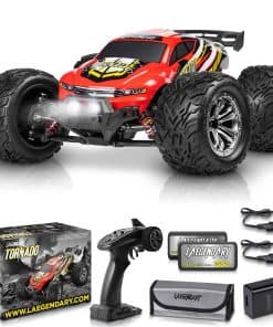 LAEGENDARY Coches RC a Escala 1:12 de Gran Tamaño 48+ km/h