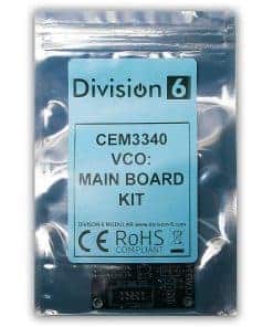 Kit de Placa Principal del Oscilador VCO Division 6 CEM3340
