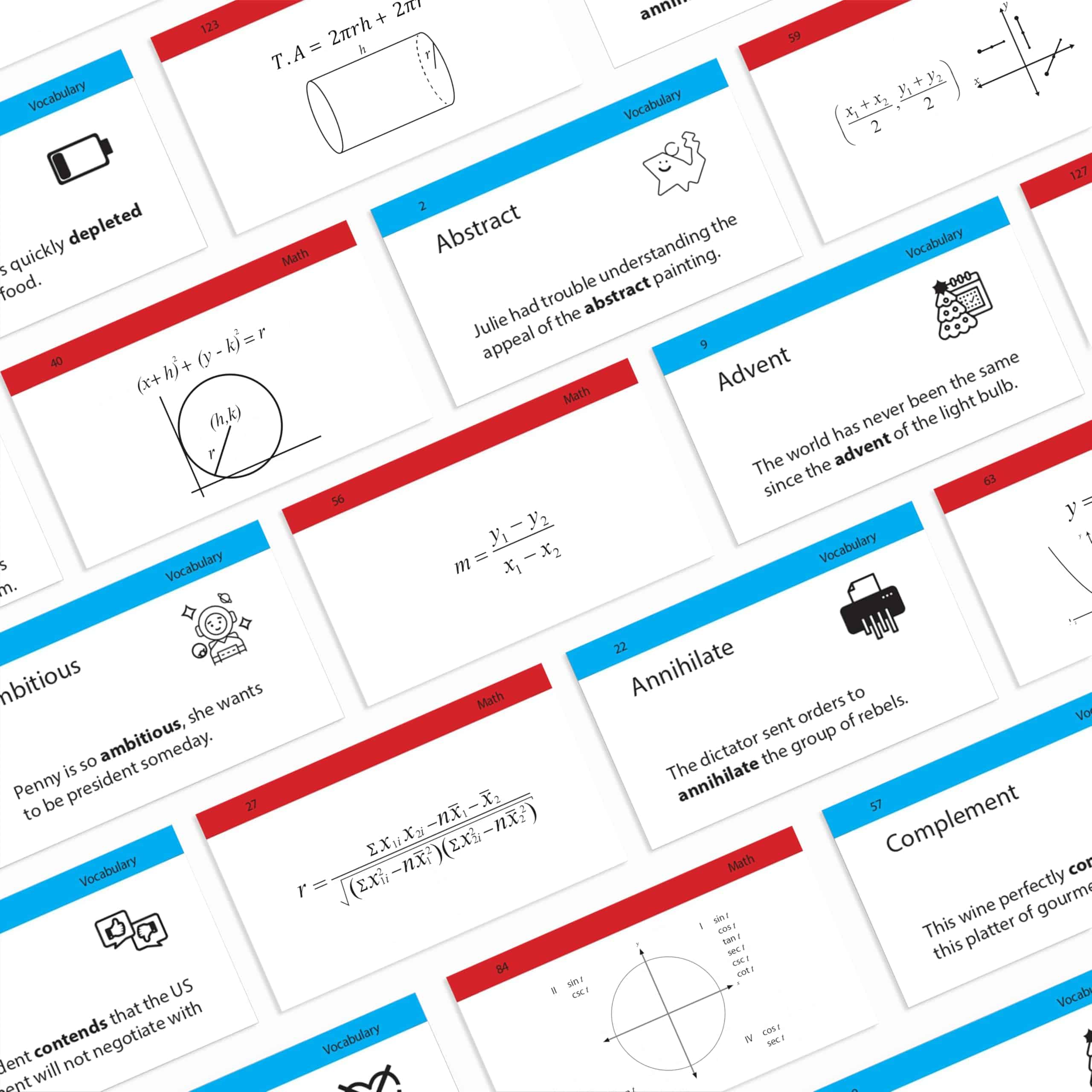 Tarjetas de vocabulario SAT 2024/2025 | 400 tarjetas de - Imagen 5