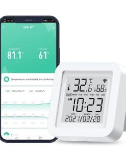 Sensor de temperatura y humedad WiFi, Higrómetro Termómetro