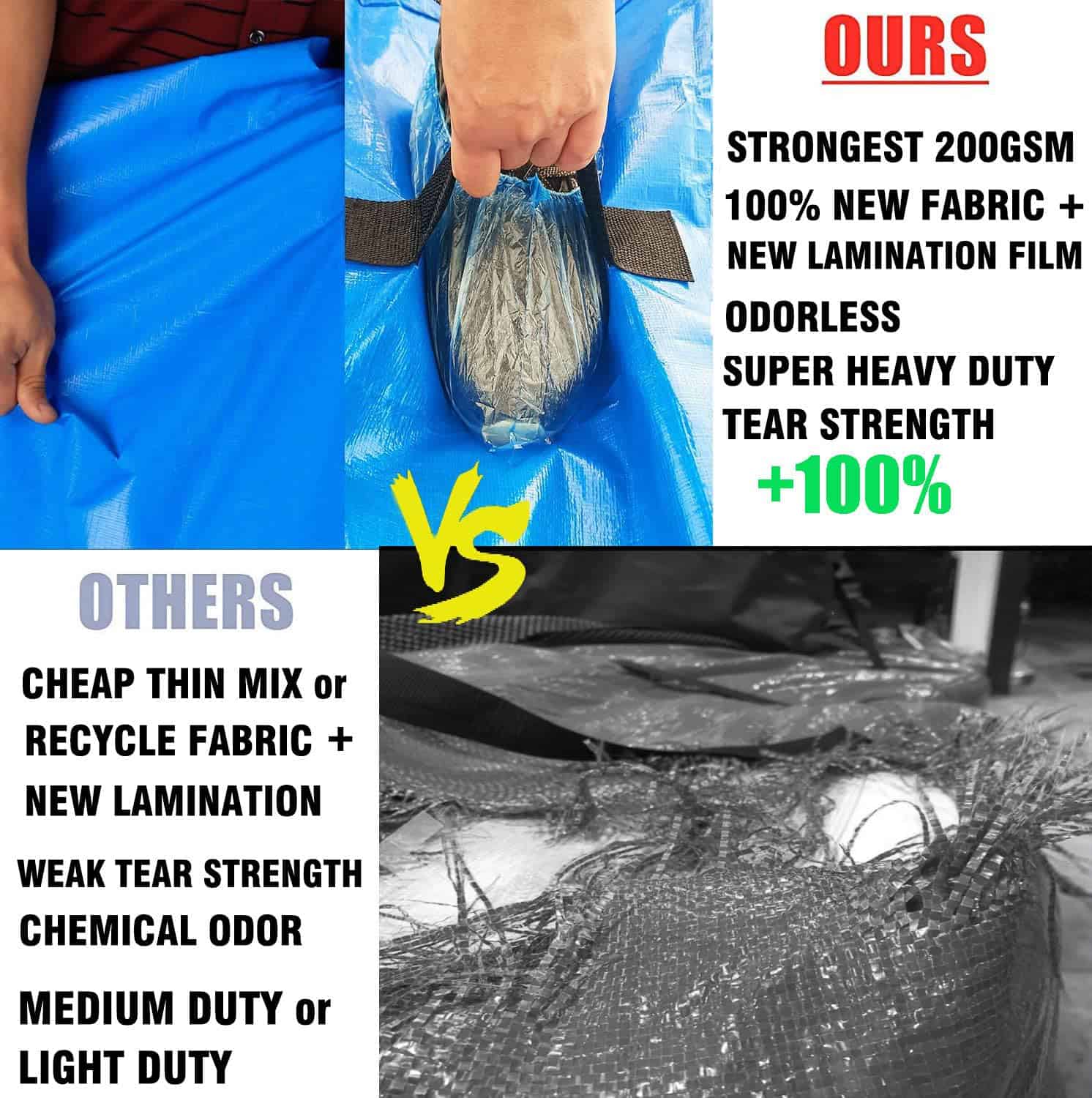 Bolsas de Colchón SGPAC Heavy Duty -Azul - Imagen 3