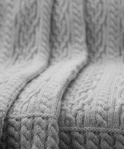 SAOL Cubrecama Tejido de Punto Hecho de Suave Mezcla